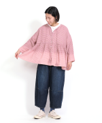 リネンギンガムチェック　2wayブラウス